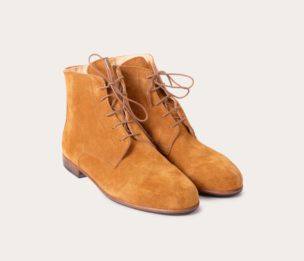 Albert Bottine Velours Ecureuil - Prix Doux