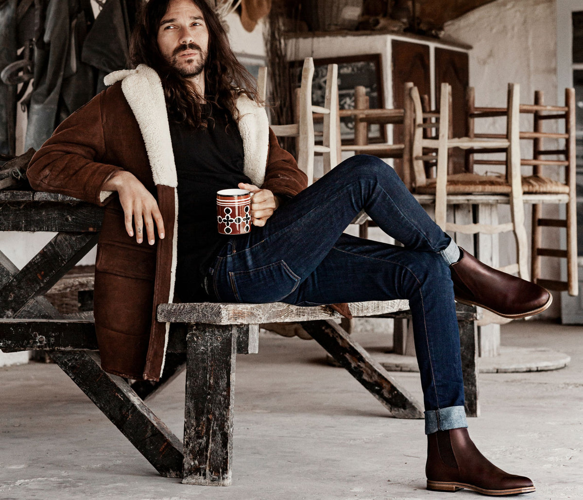 Bertrand Brown Ankle Boot - Low Price
