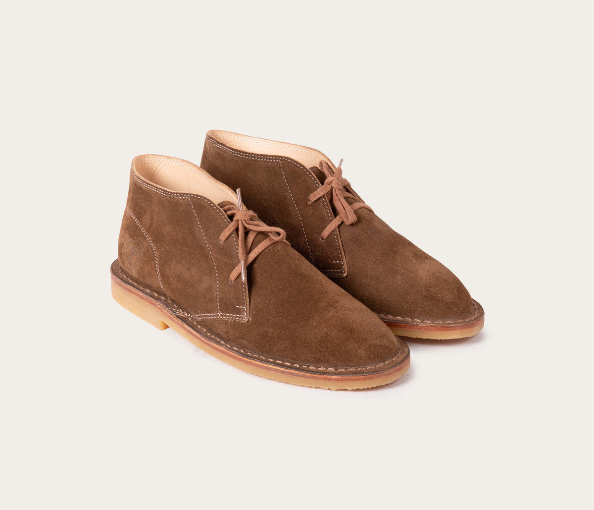 Camargue Desertboots Velours Taupe - Prix Doux