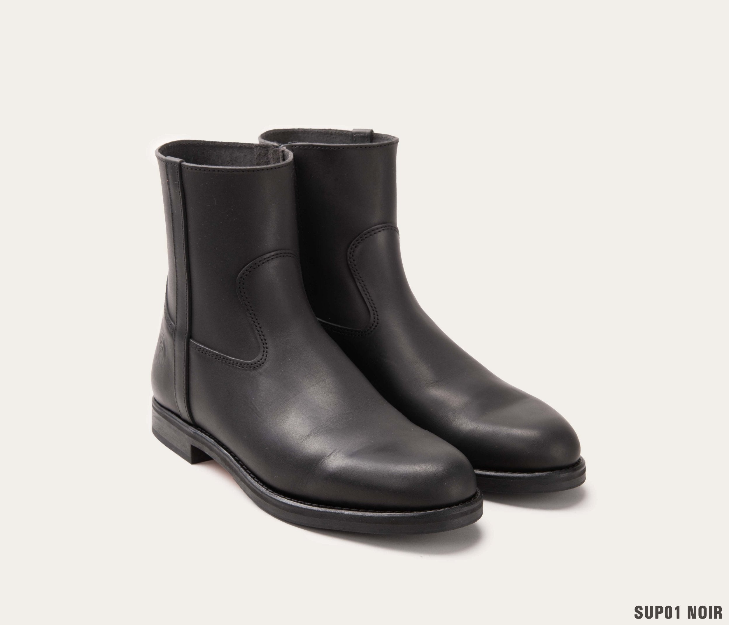 bottine noires homme, bottine noire, bottine pour homme, bottine en cuir, bottine en cuir homme, bottine noir en cuir
