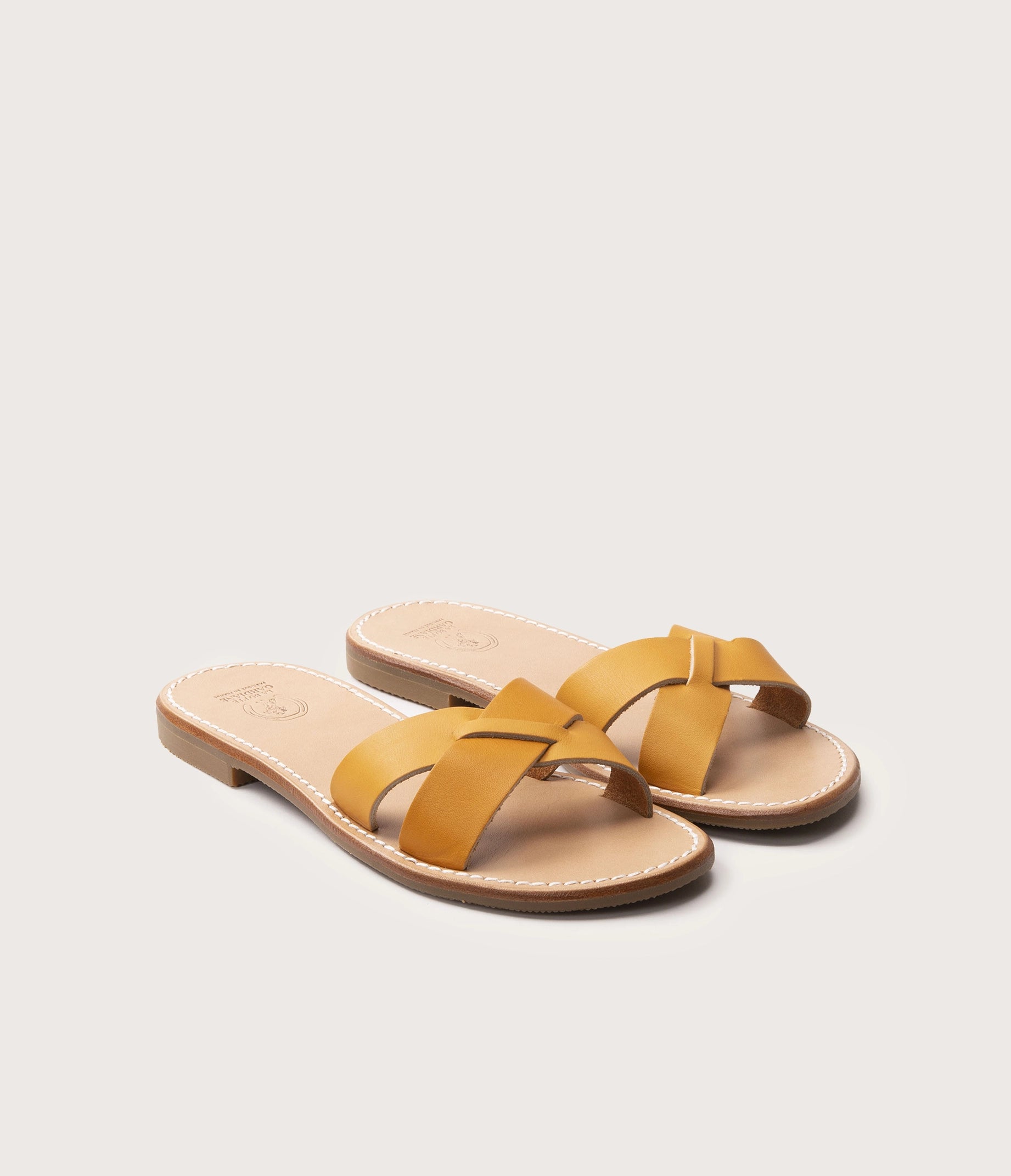 Cap sandale Femme Naturel