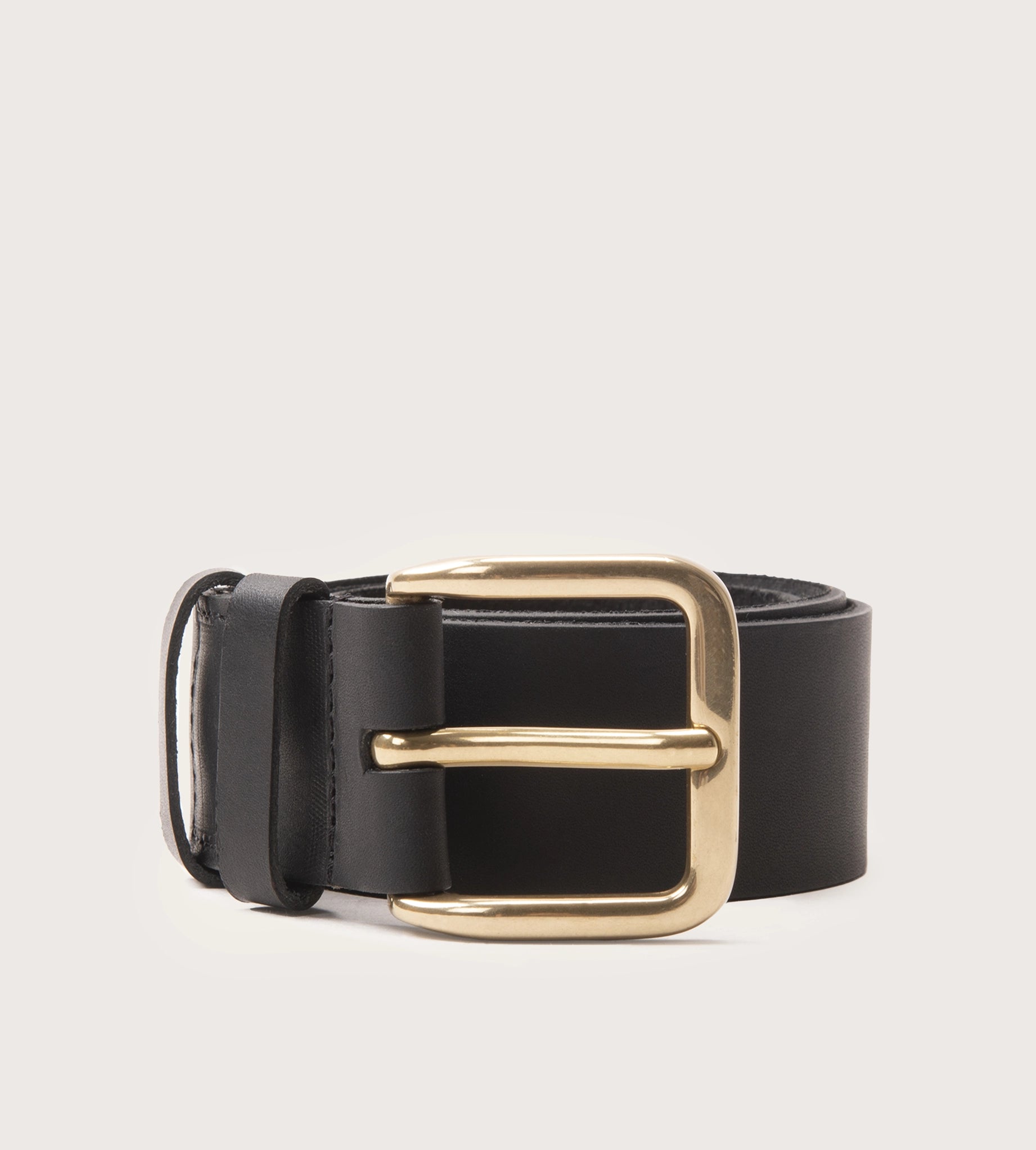 ceinture noire en cuir, ceinture camarguaise noire, ceinture noire 35mm en cuir, ceinture mixte, ceinture en cuir français, la botte gardiane ceinture 35mm noir