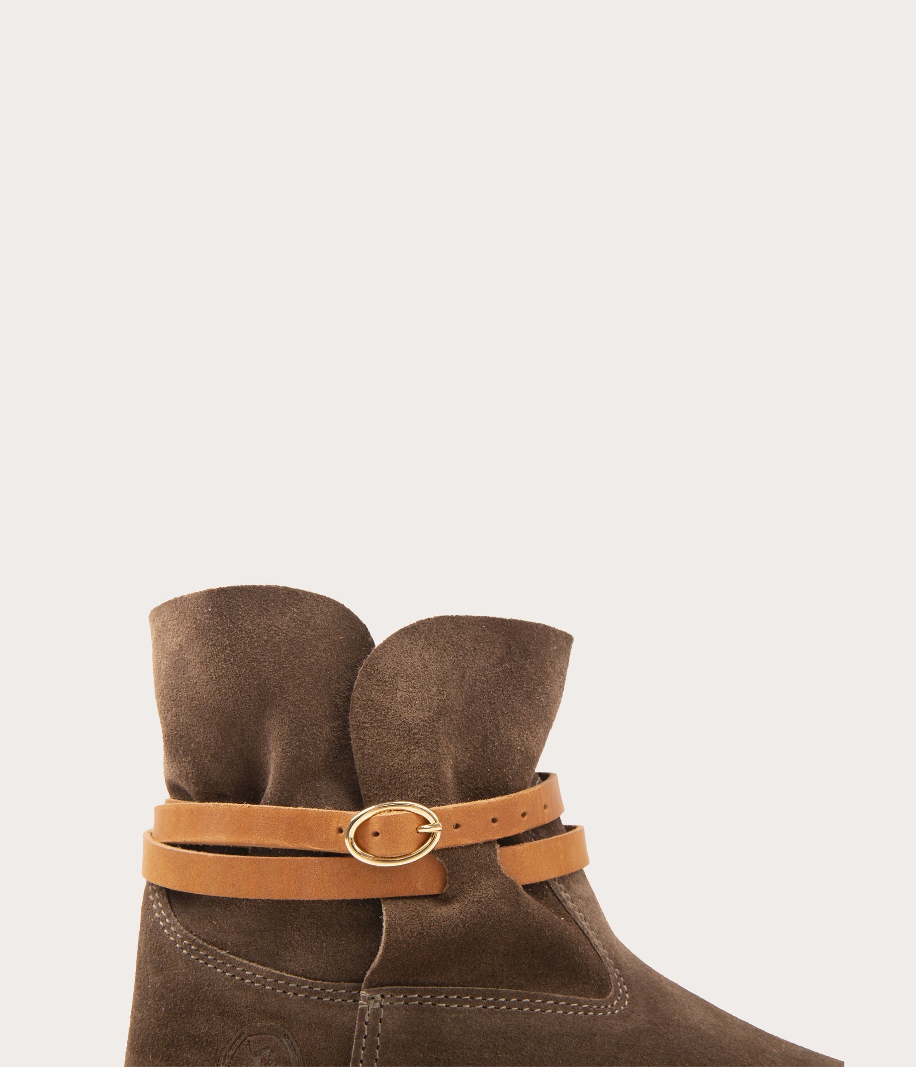 Chelby Taupe Velvet Boot