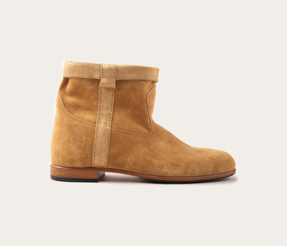 Elia bottine Star Or - Prix Doux