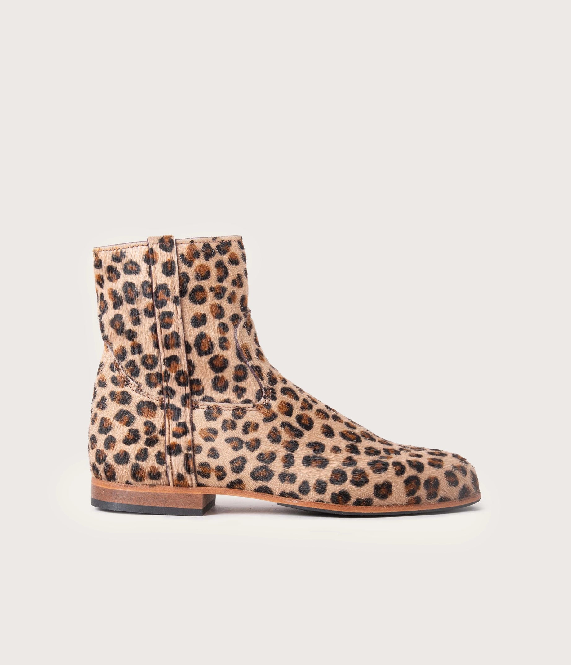 Elie Women's Leopard Print Ankle Boots
