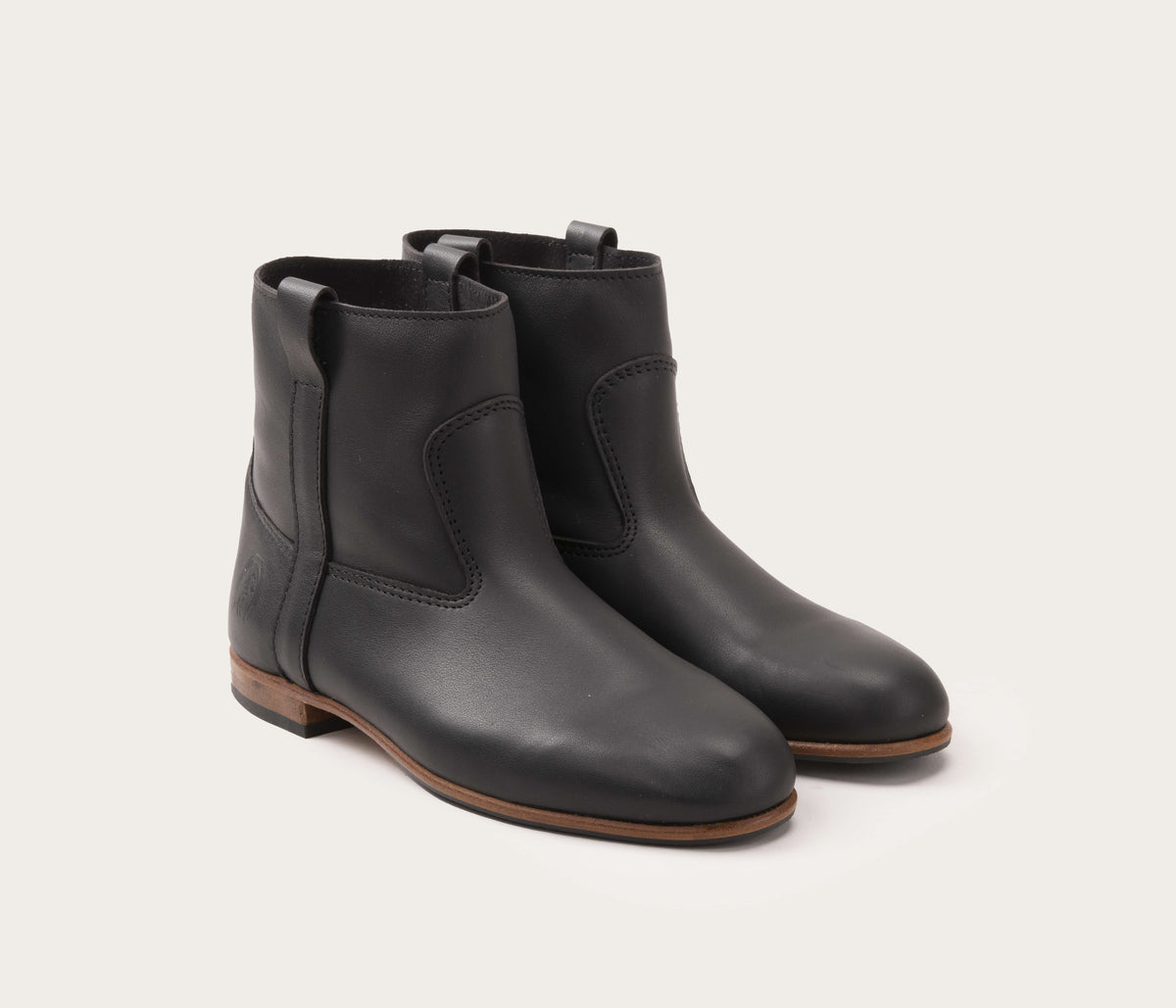 Elsa Soft Black Ankle Boots - Sweet price