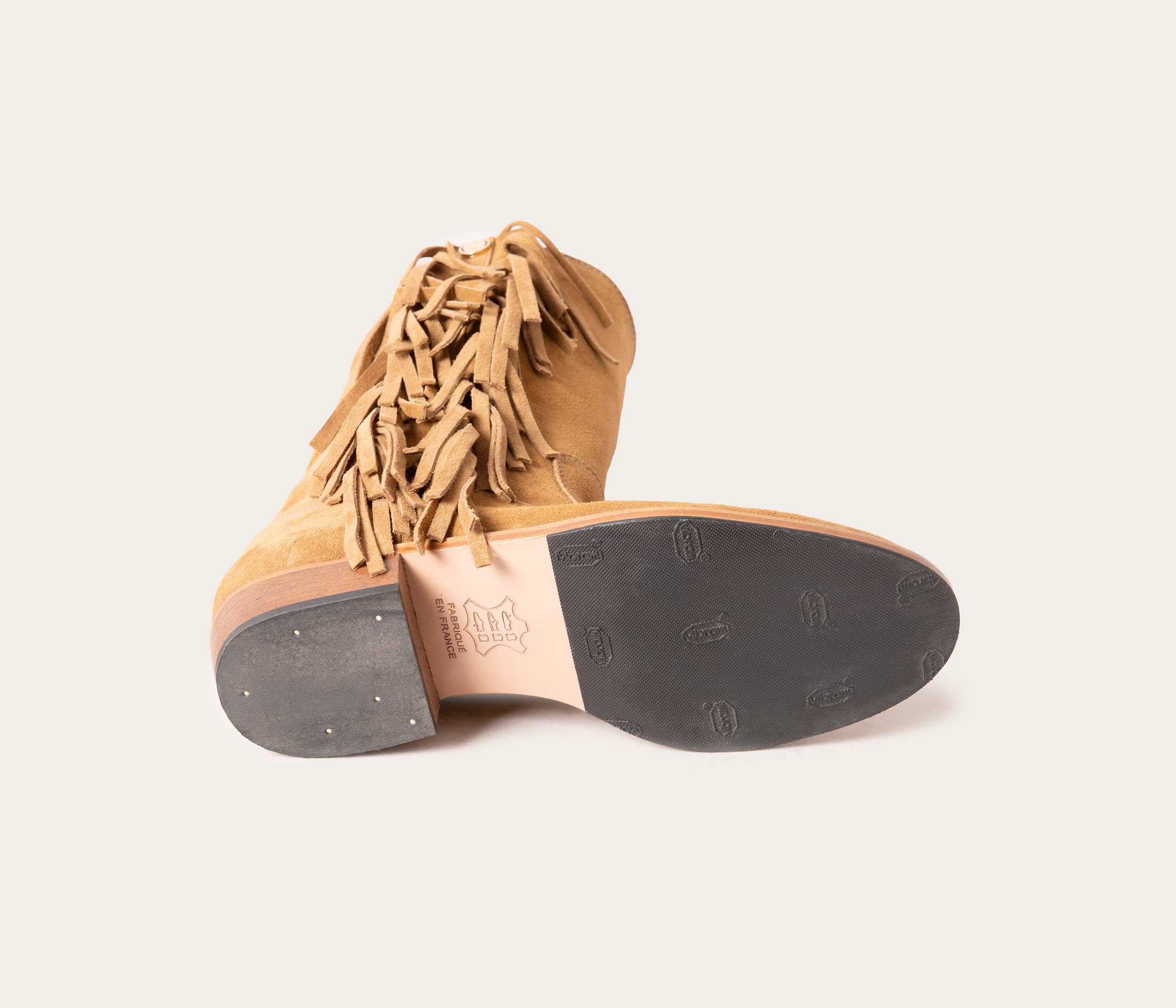 Françoise, Botte Velours Havane