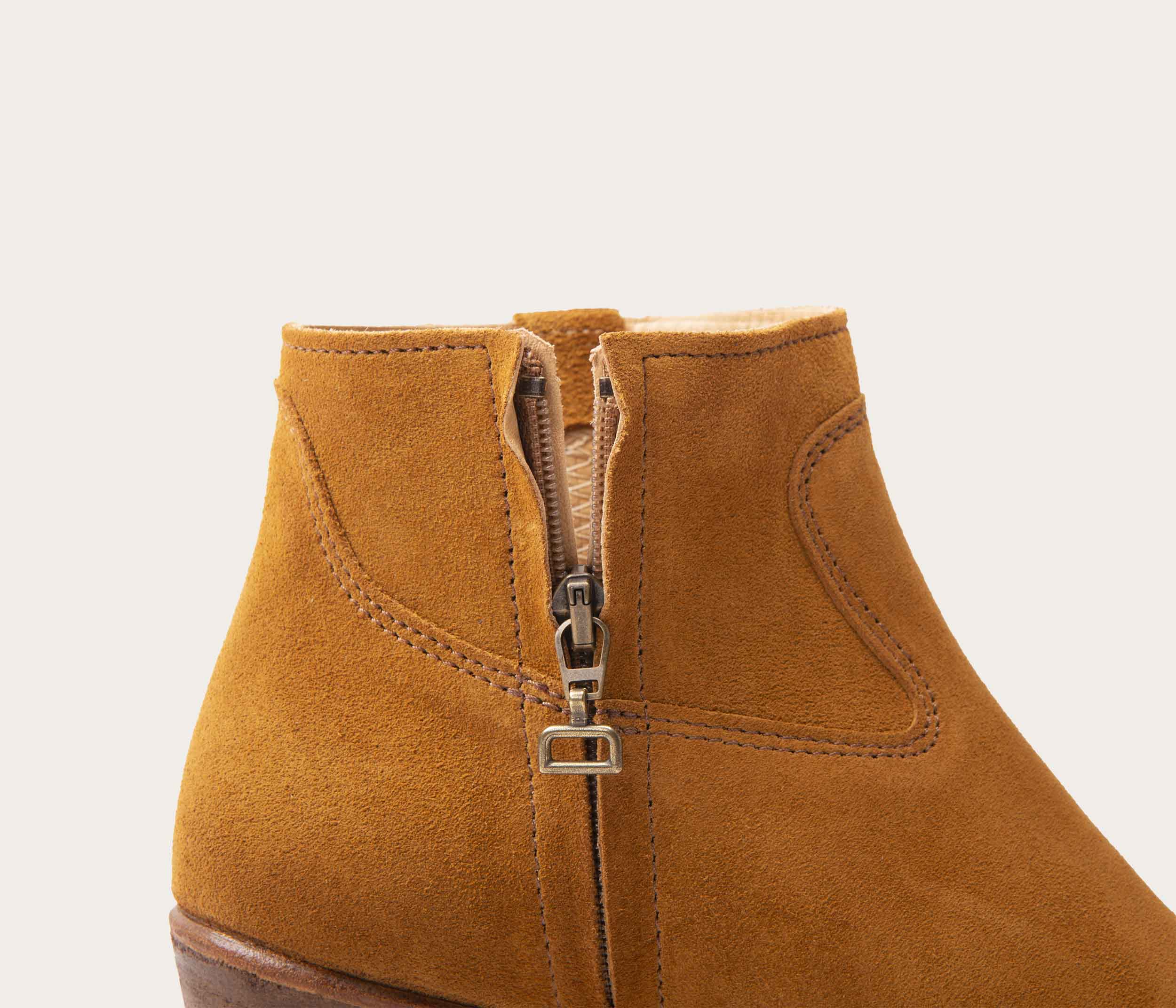Gil Bottine Velours Ecureuil - Prix Doux