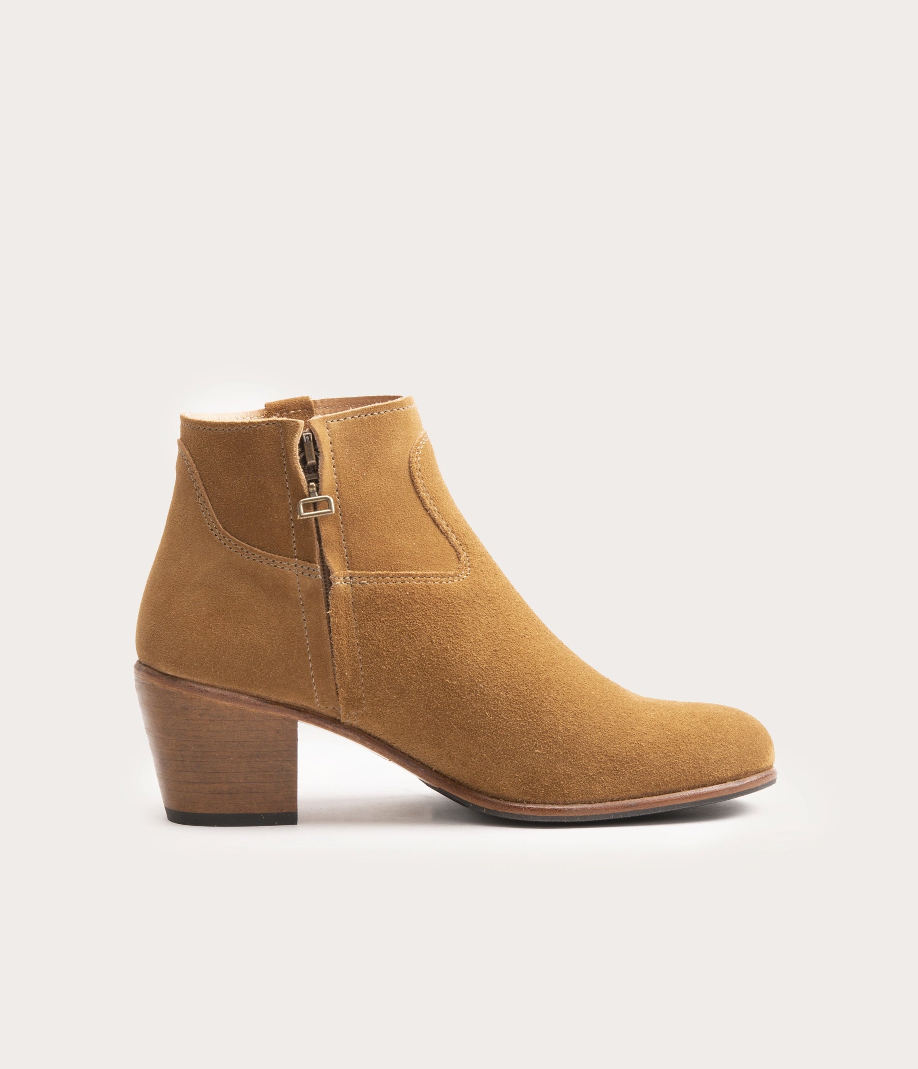 Gil Havana Velvet Bootie