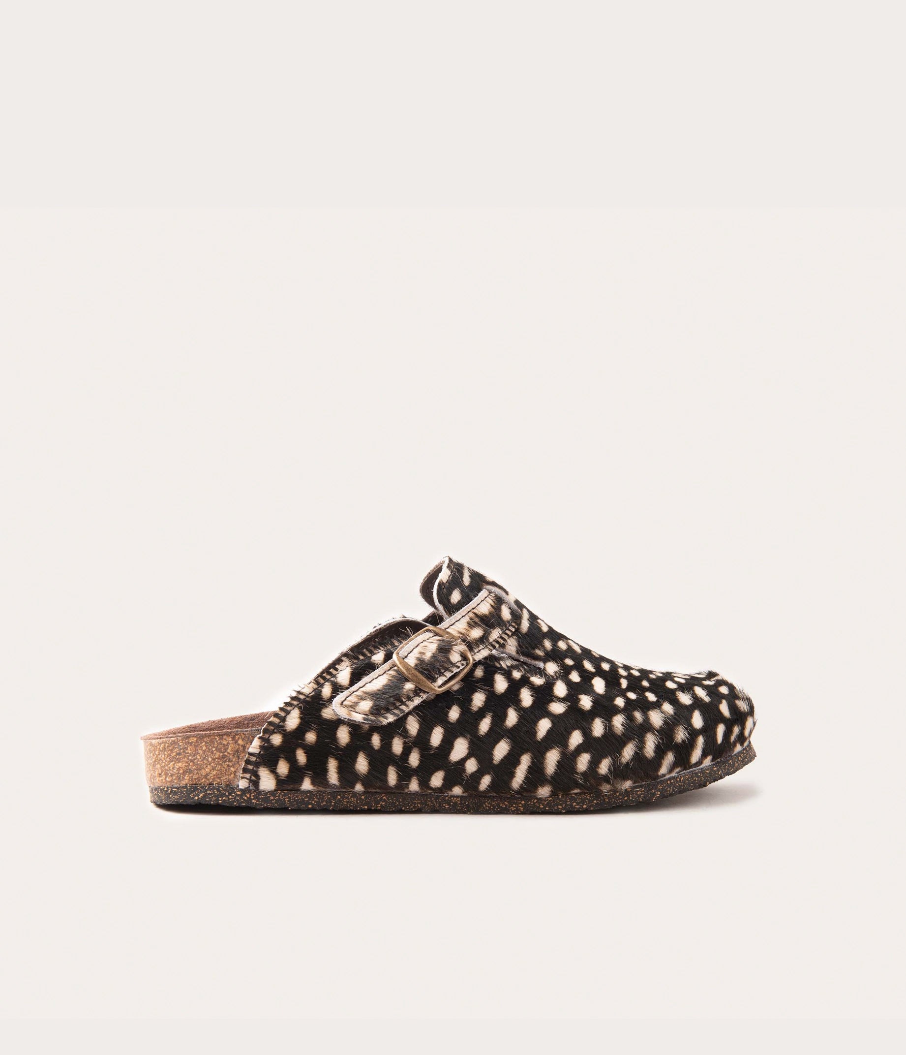 Hambourg Mule femme Poils