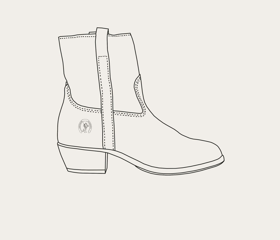 Janis Zip Bottine Personnalisable