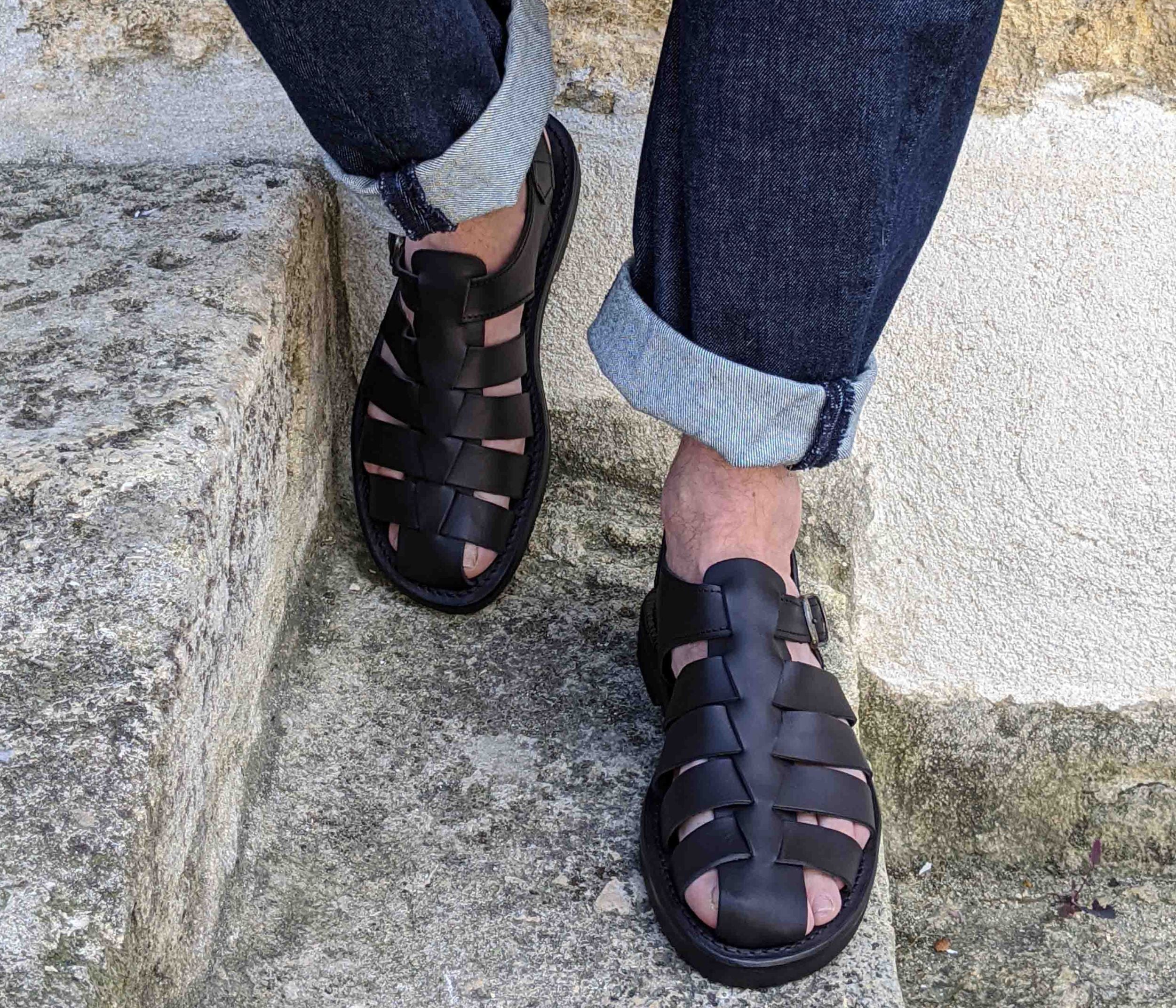 Jérôme Sandale Homme Full Ebène