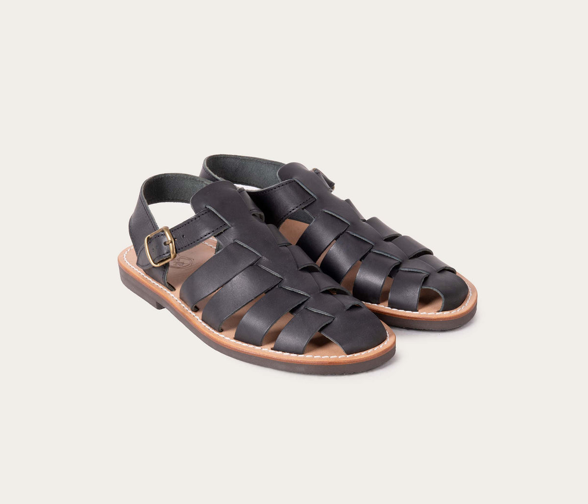 Jérôme Sandale Homme Ebène - Prix Doux