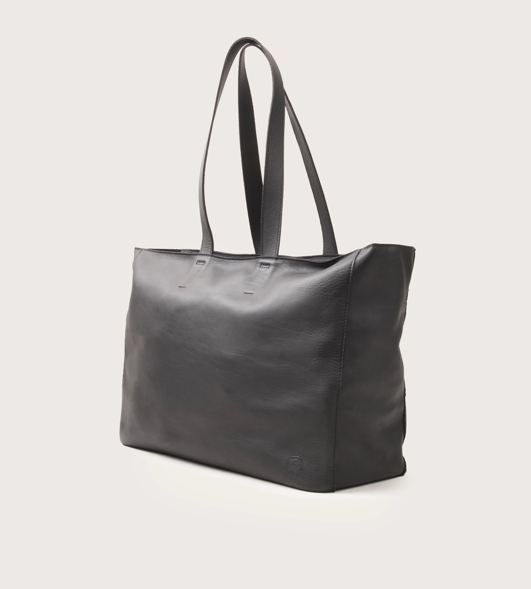 Black Soft Tote Bag