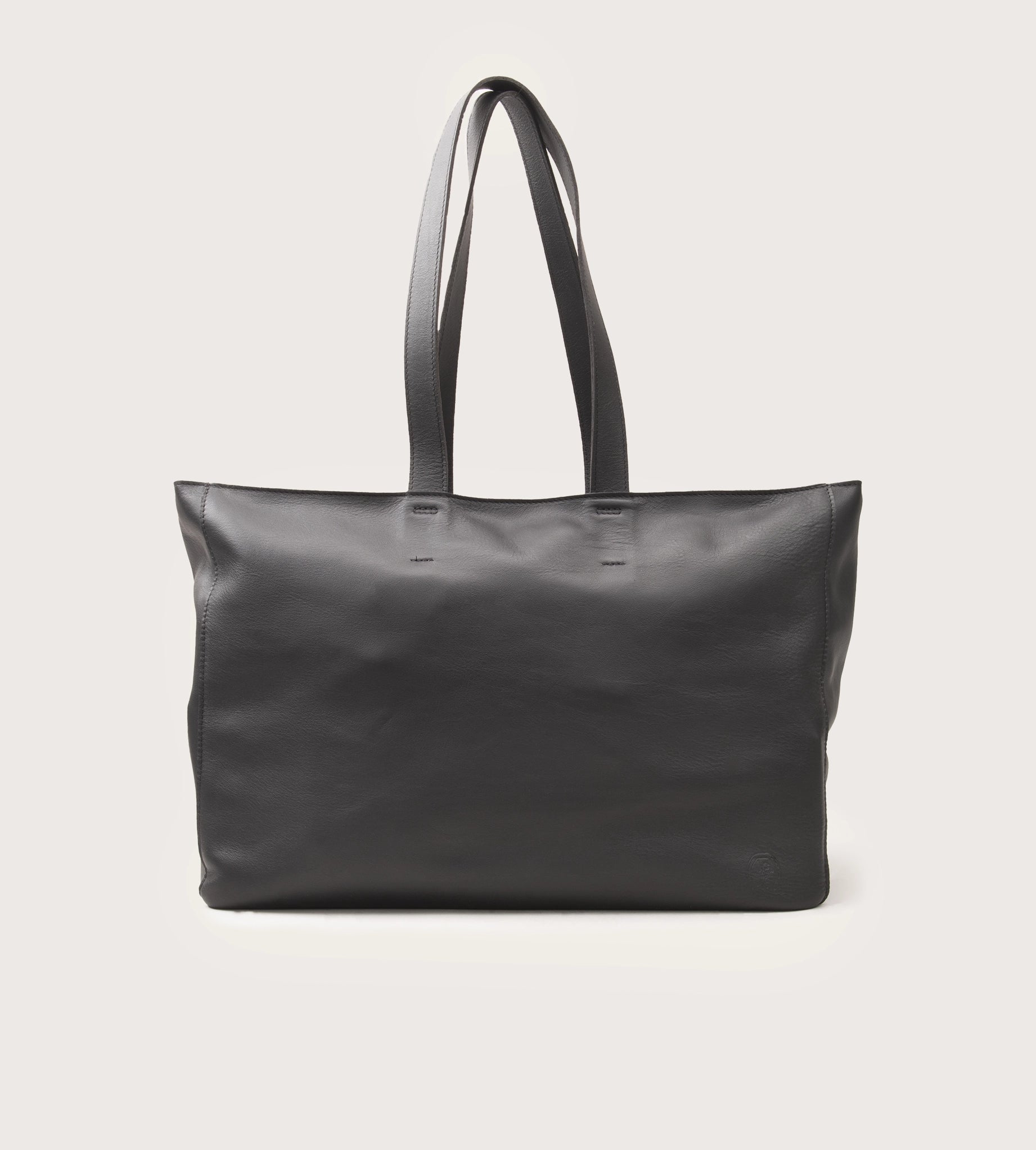 Black Soft Tote Bag