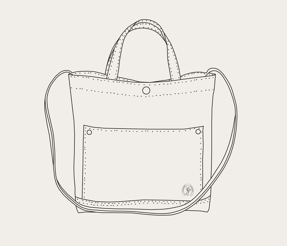 Sac Le Carré Personnalisable