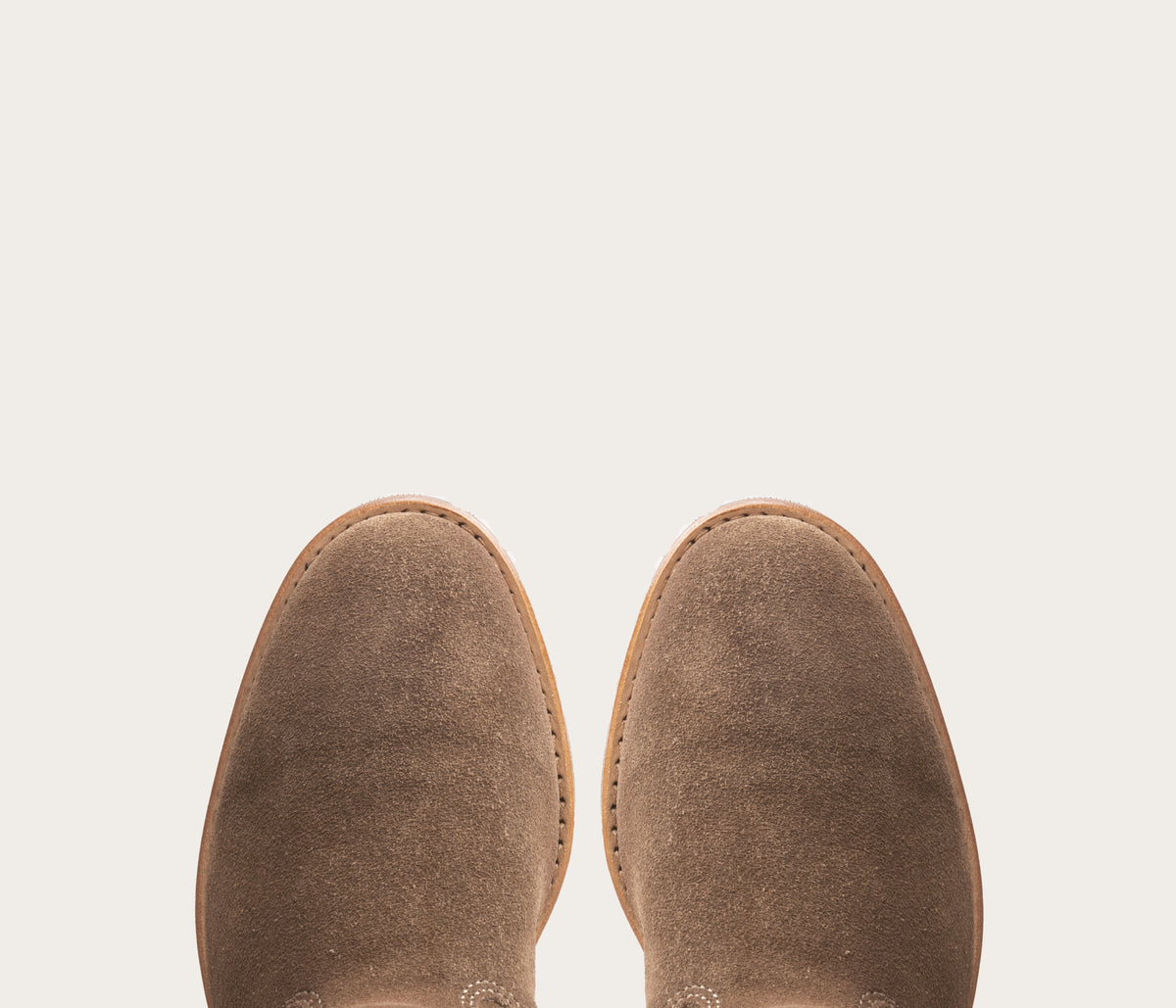 Tiers Gardian Bottine Velours Taupe - Prix Doux