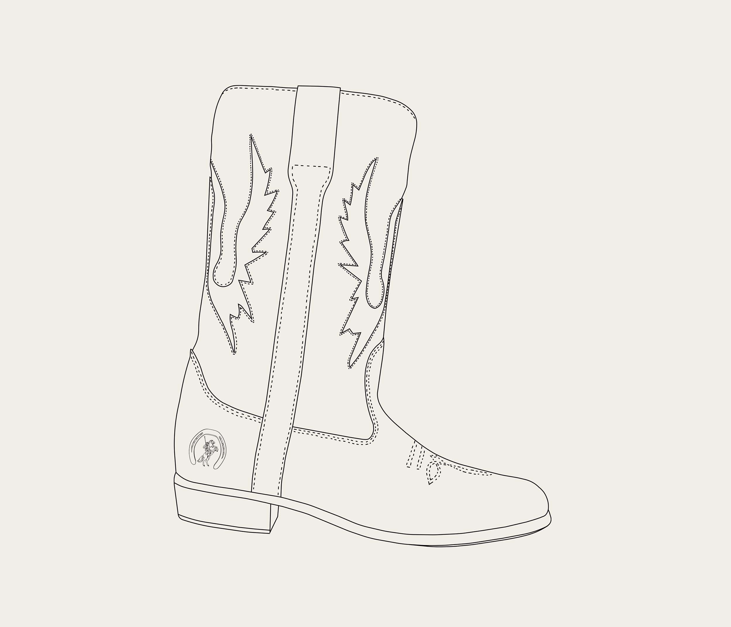 Santiago Boots Personalized