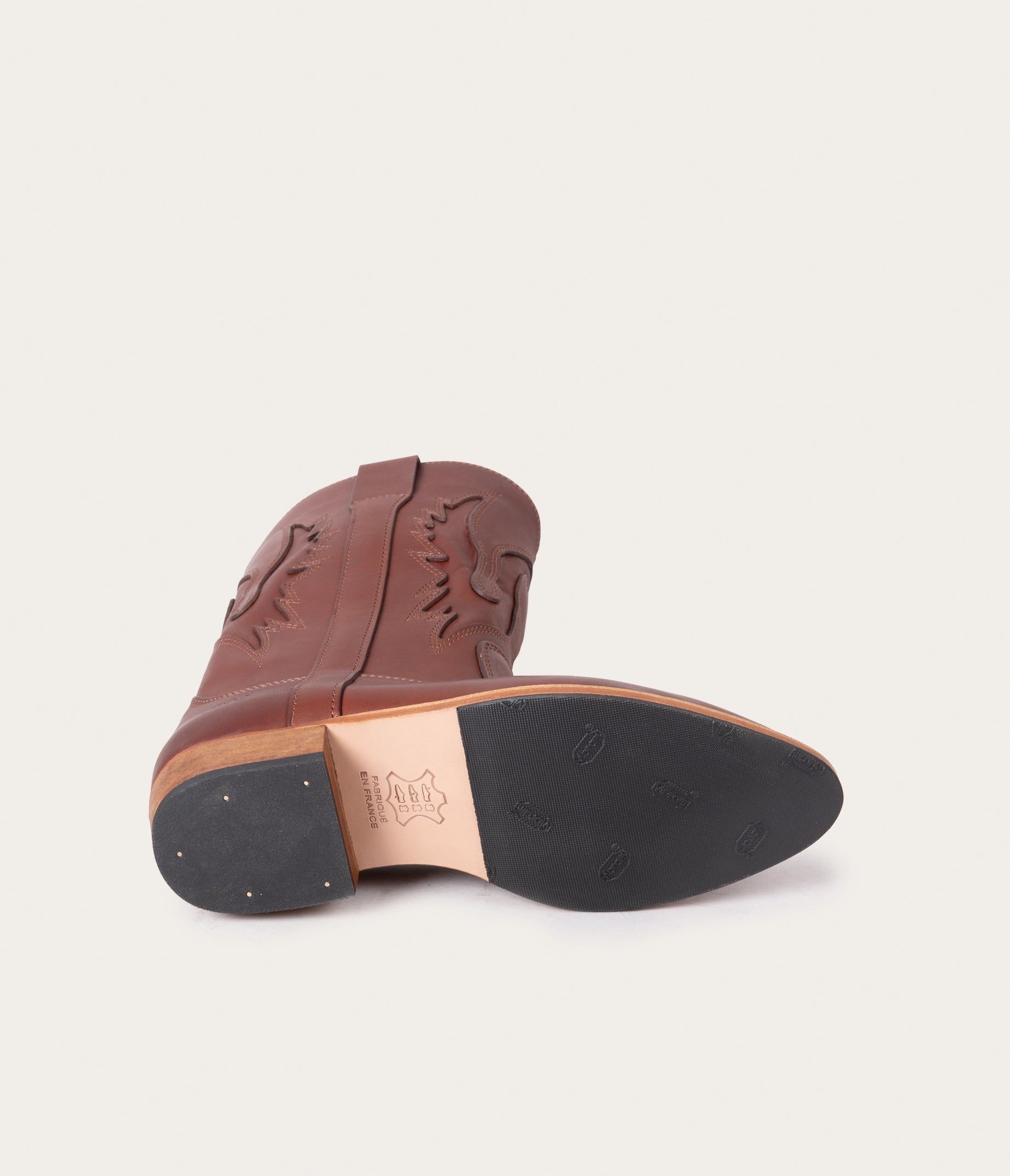 Brown Western Boot
