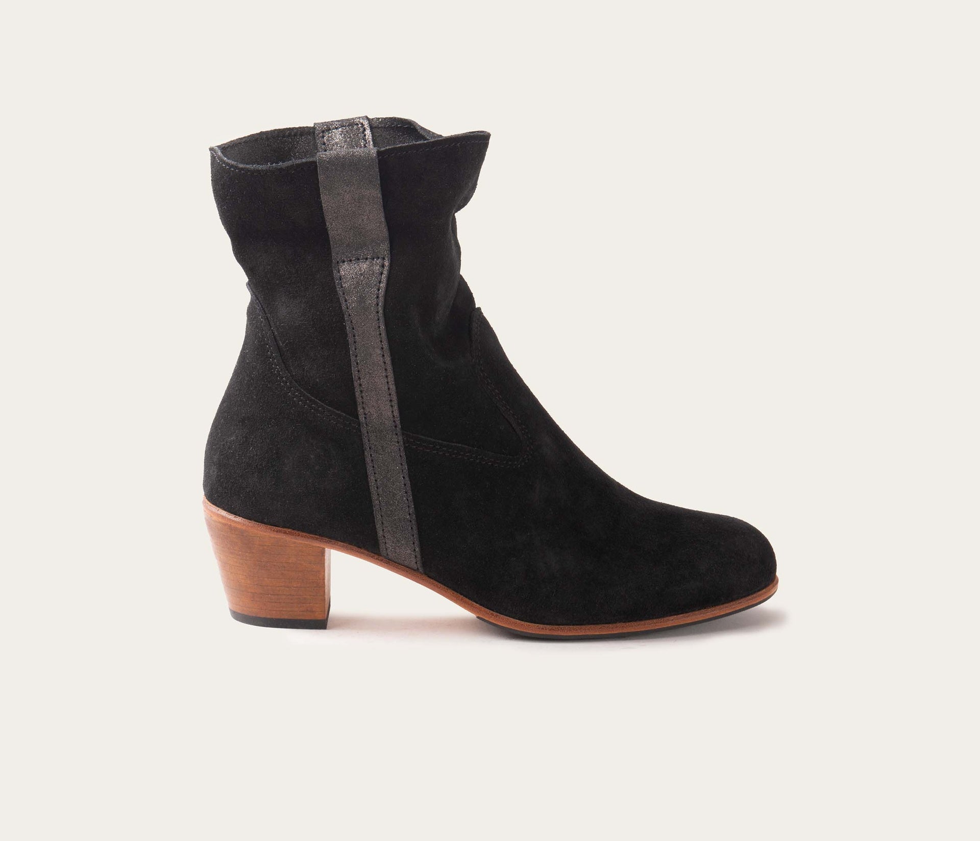 Celena Star Black Ankle Boots - Affordable Price