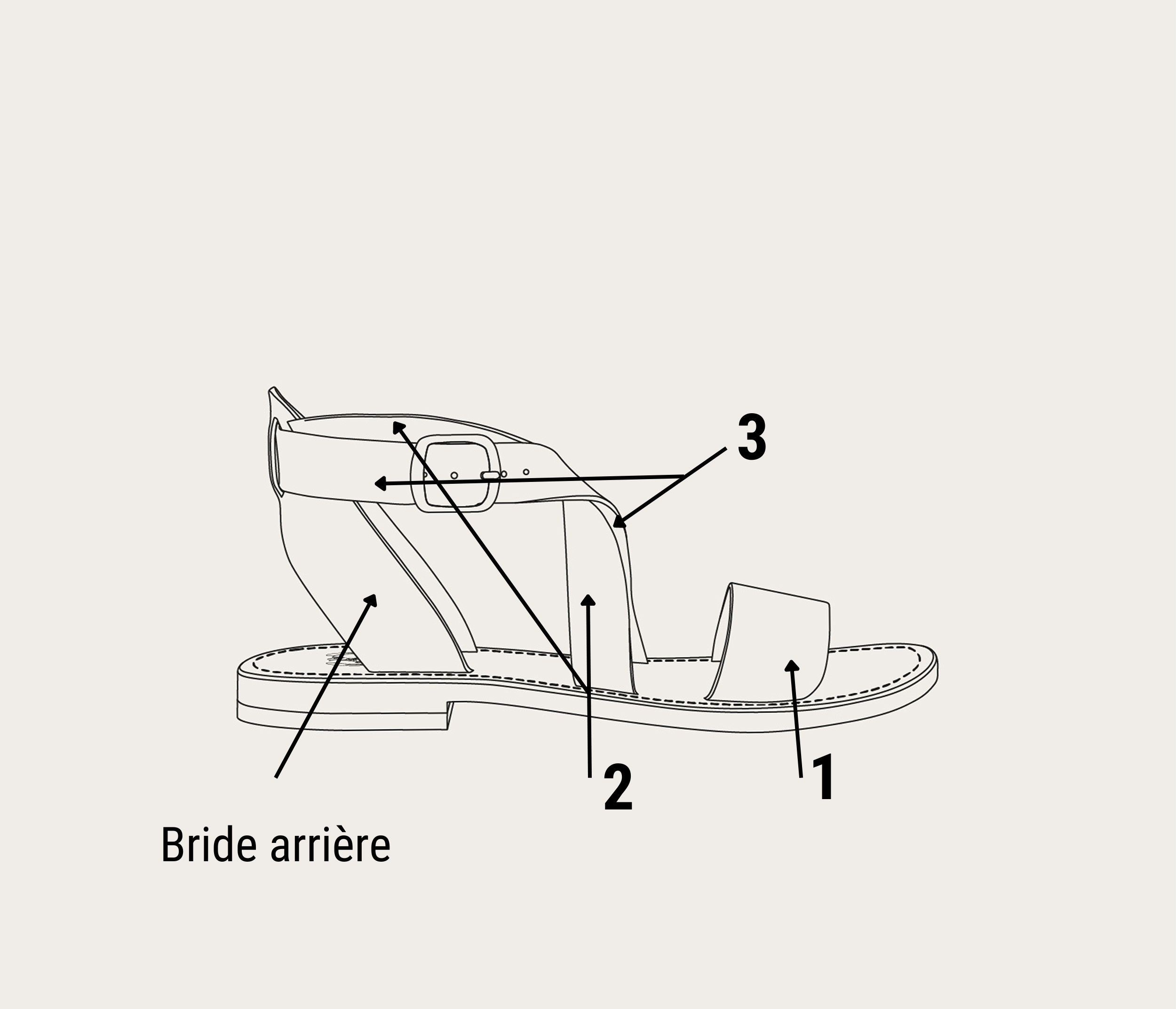 Diana Customizable Sandal