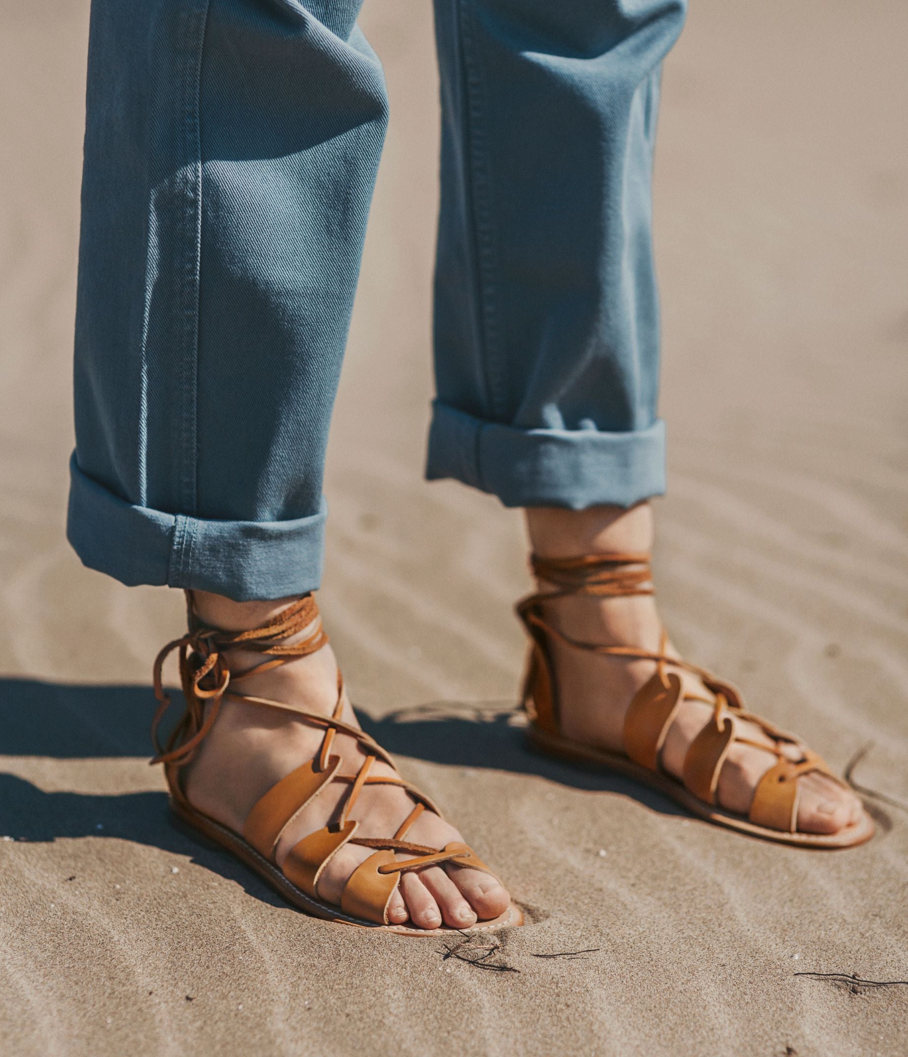 Nadège Natural Sandal