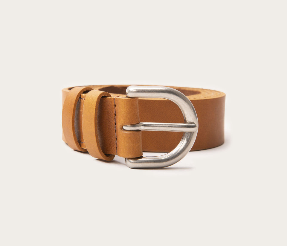 ceinture en cuir 25mm, ceinture en cuir naturel, ceinture en cuir 25mm mixte, ceinture mixte couleur naturel, cuir naturel tannerie Haas, cuir français, ceinture boucle argentée
