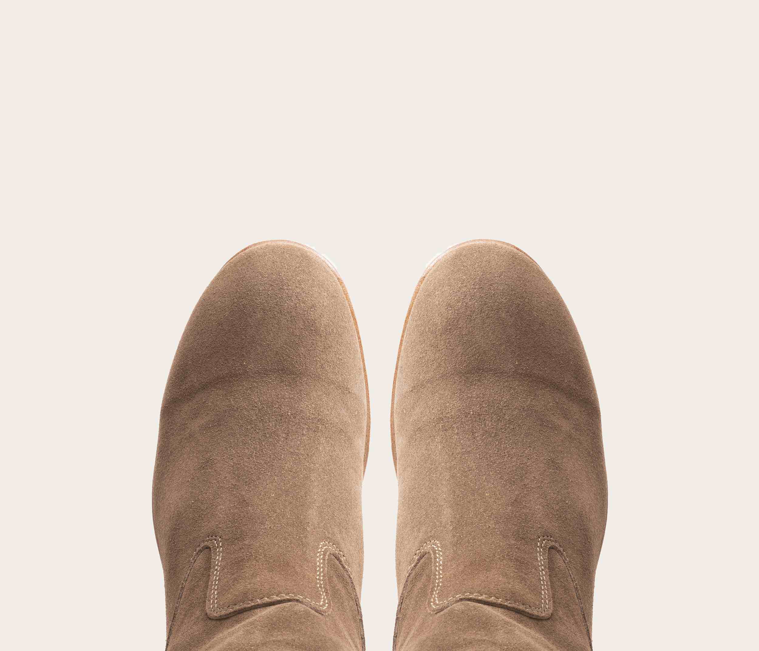 Céleste Bottine Velours Taupe - Prix Doux