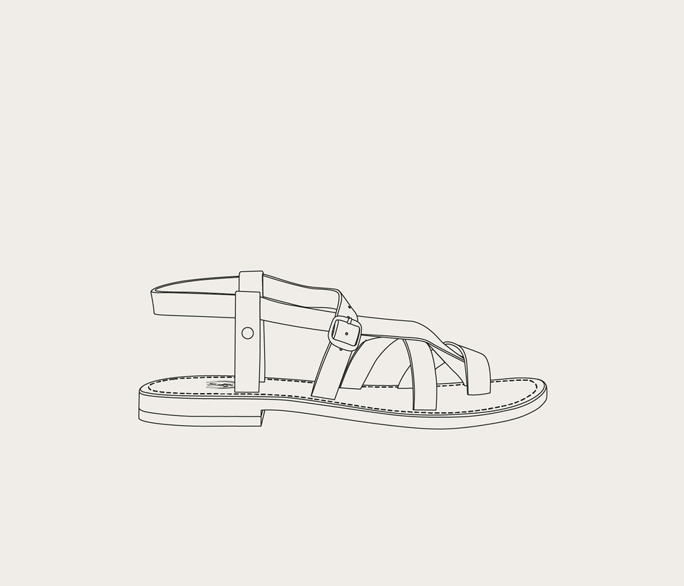 Croisette Sandale Femme Personnalisable