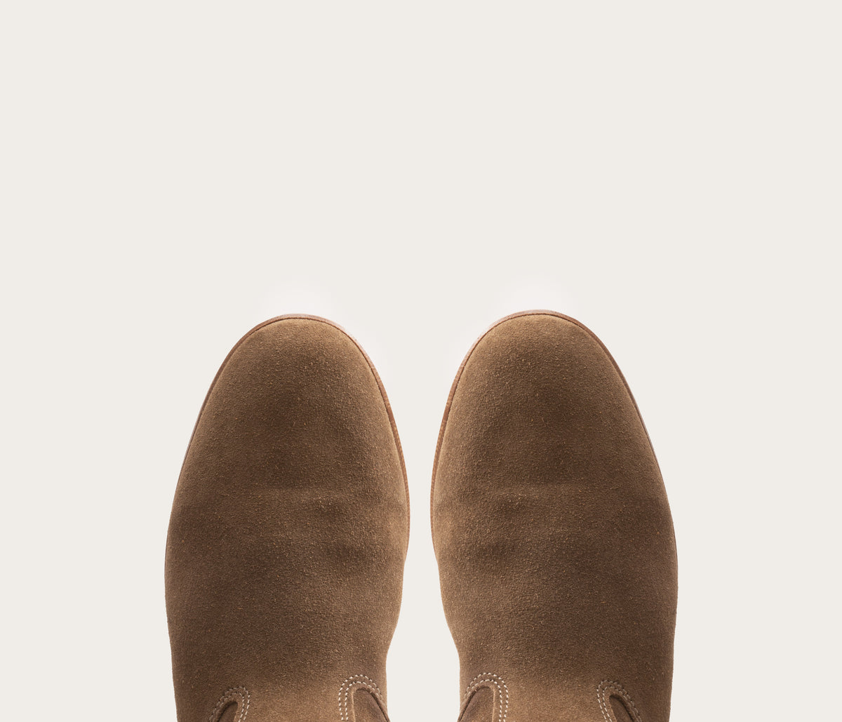 Elsa Bottine Velours Taupe - Prix Doux