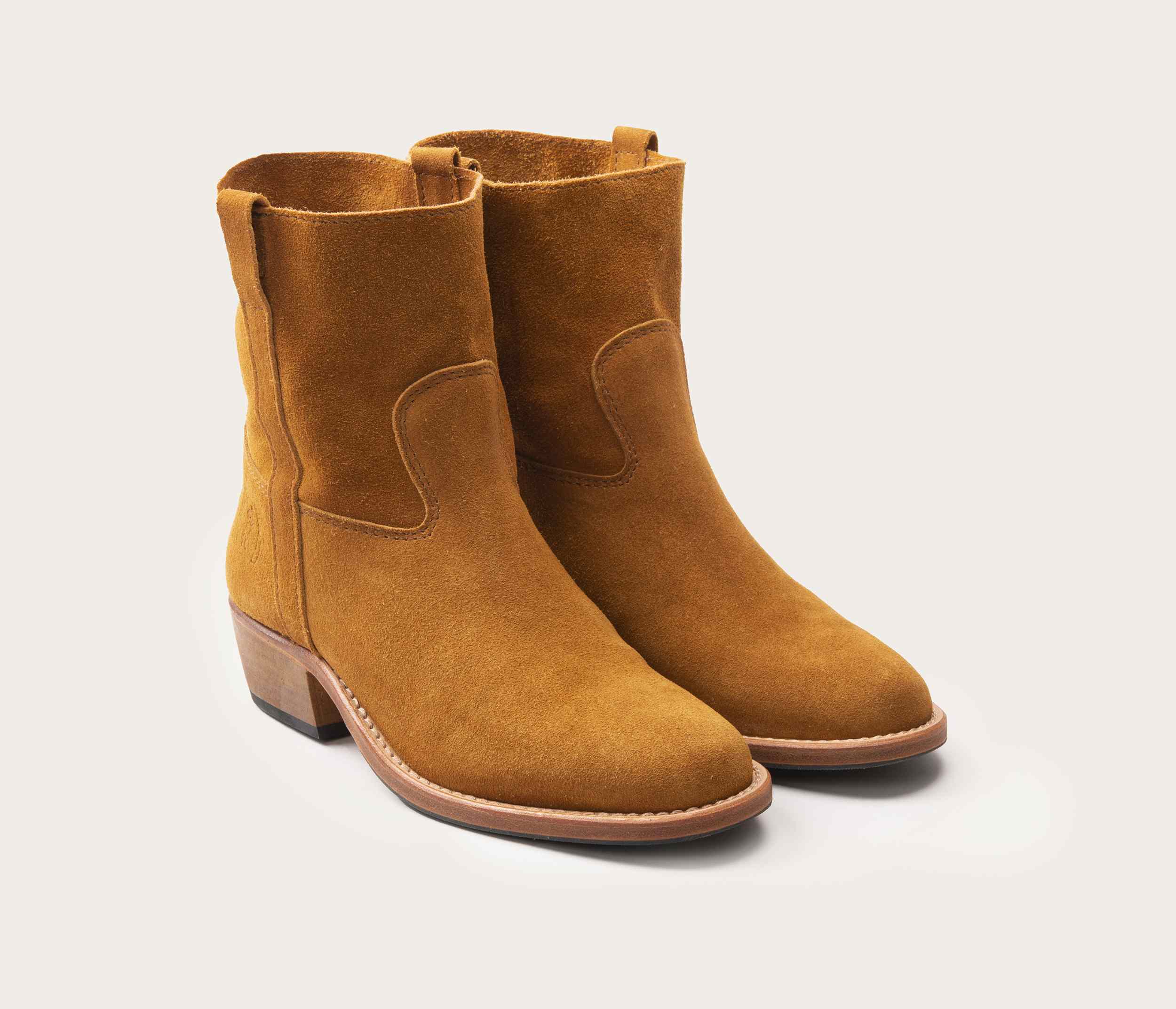 Janis Velvet Squirrel Ankle Boots - Affordable Price
