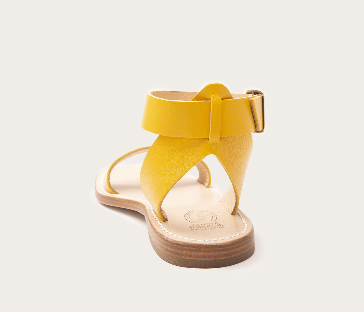 Mage Sandale Femme Jaune Soleil - Prix Doux