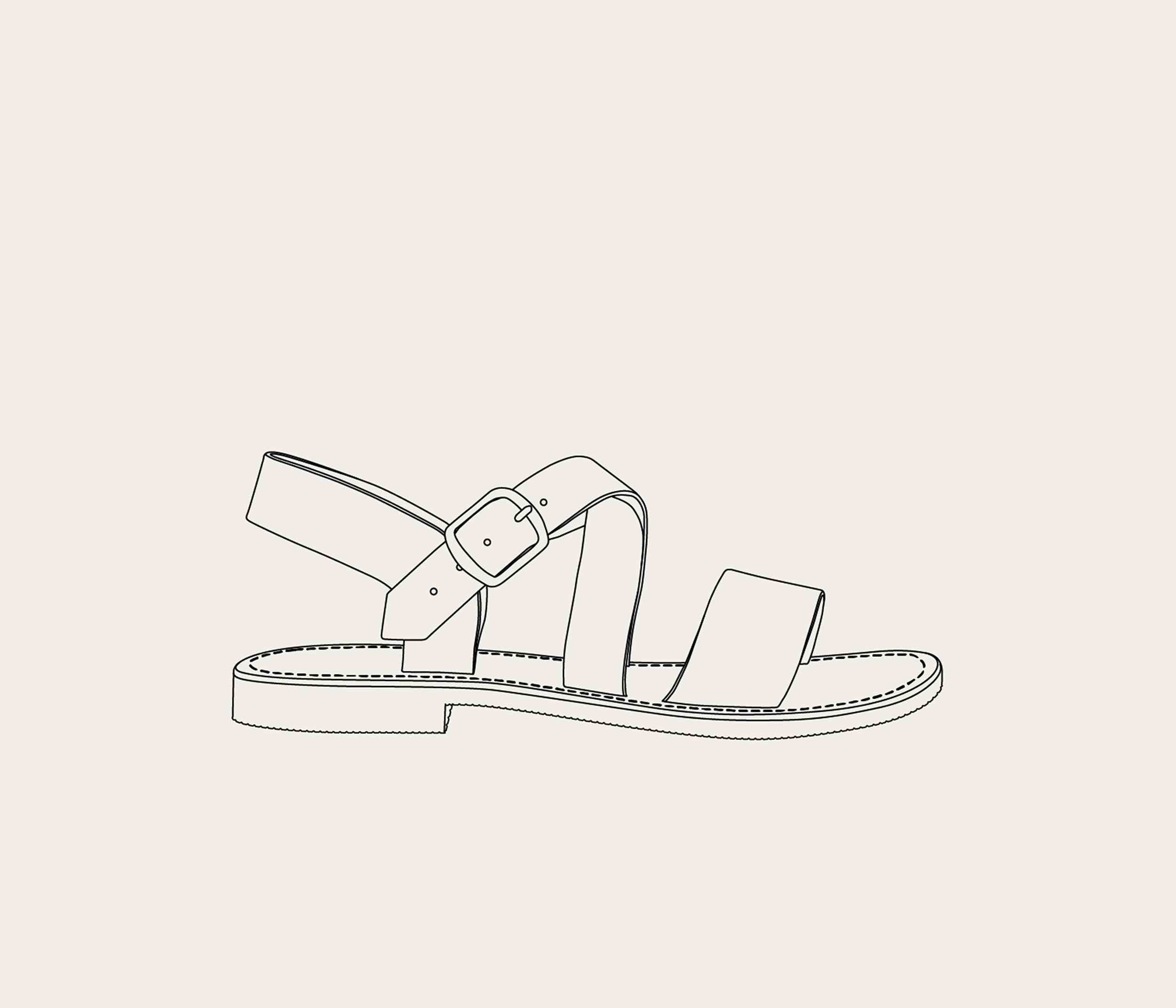 Marius Customizable Sandal - Archive
