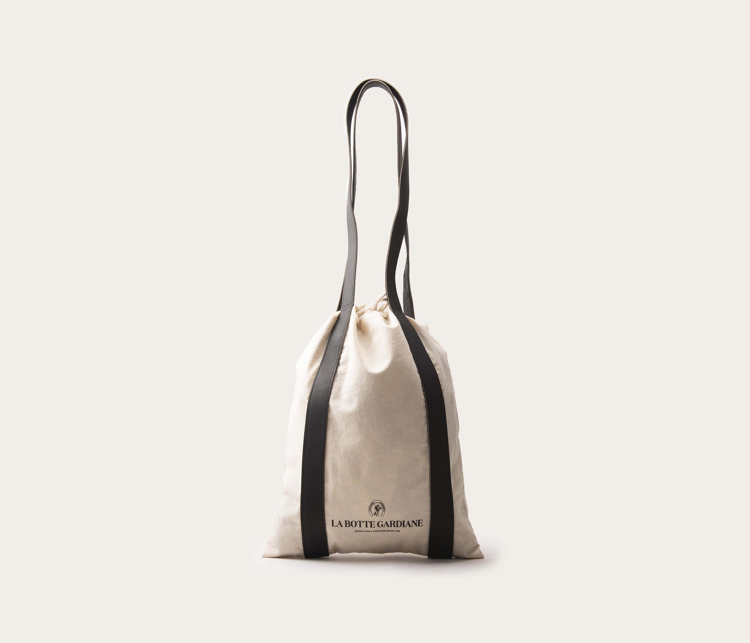 sac tote bag en coton et en cuir, sac tote bag la botte gardiane noir, tote bag noir en cuir et coton français, la botte gardiane tote bag en cuir français, fabriqué en camargue, made in france, sac tote bag, la botte gardiane sac en coton français