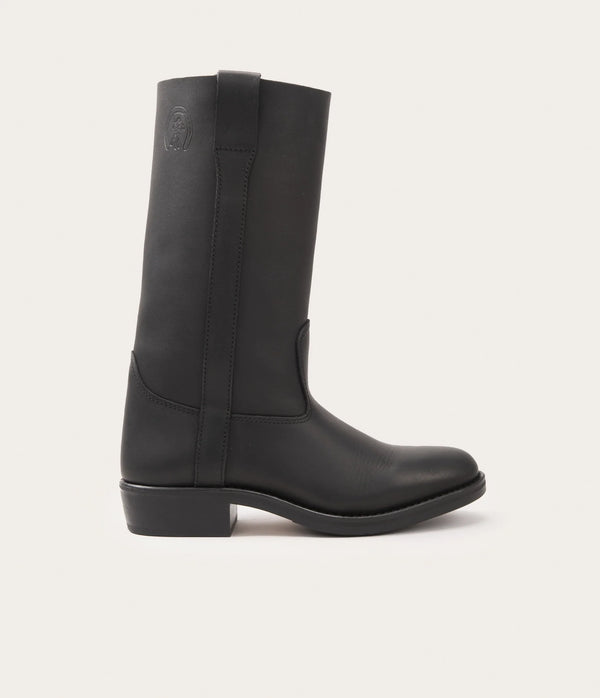 botte gardian - botte style gardian en cuir - botte en cuir homme - 