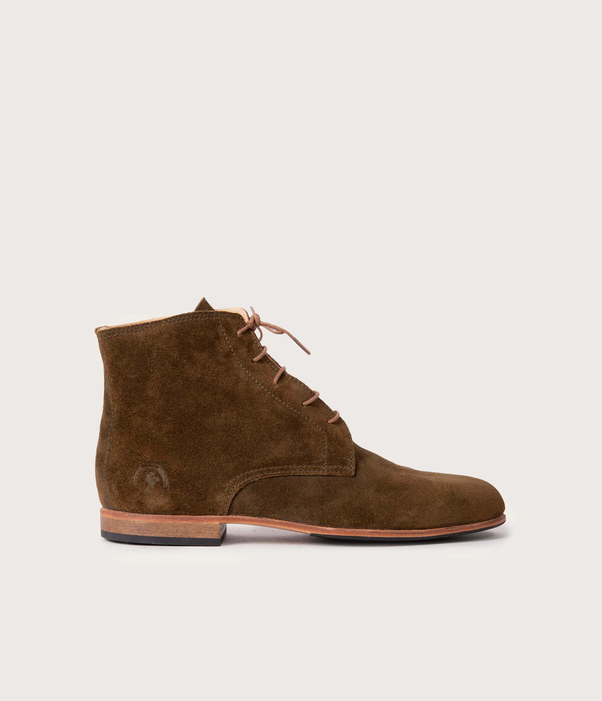 Albert Bottine Velours Olive - Prix Doux