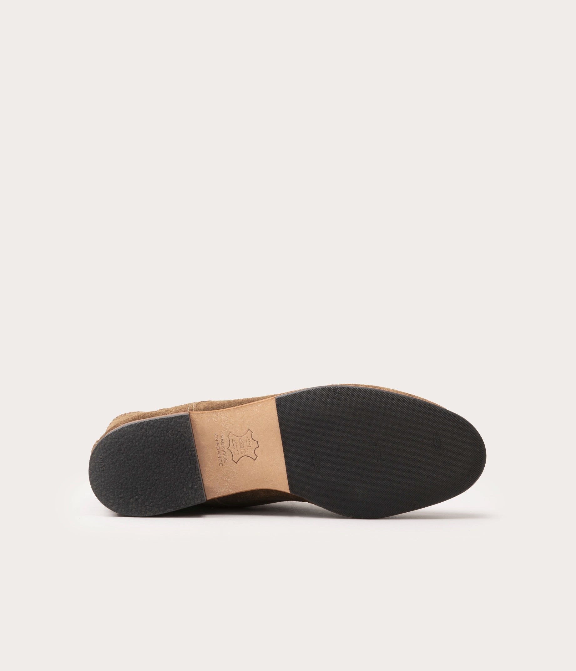 Albert Bottine Velours Taupe