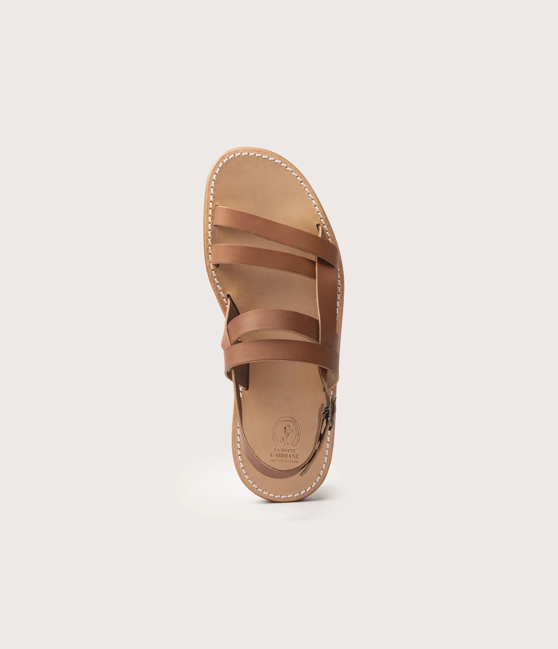 Apt Sandale Homme Marron