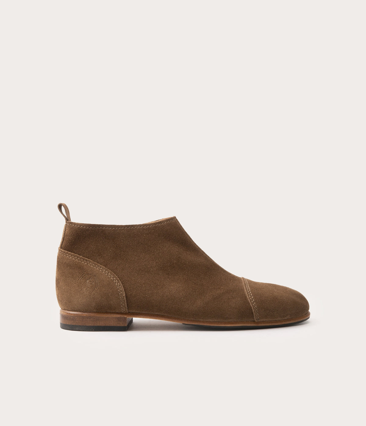 Armelle Velours Taupe - Prix Doux