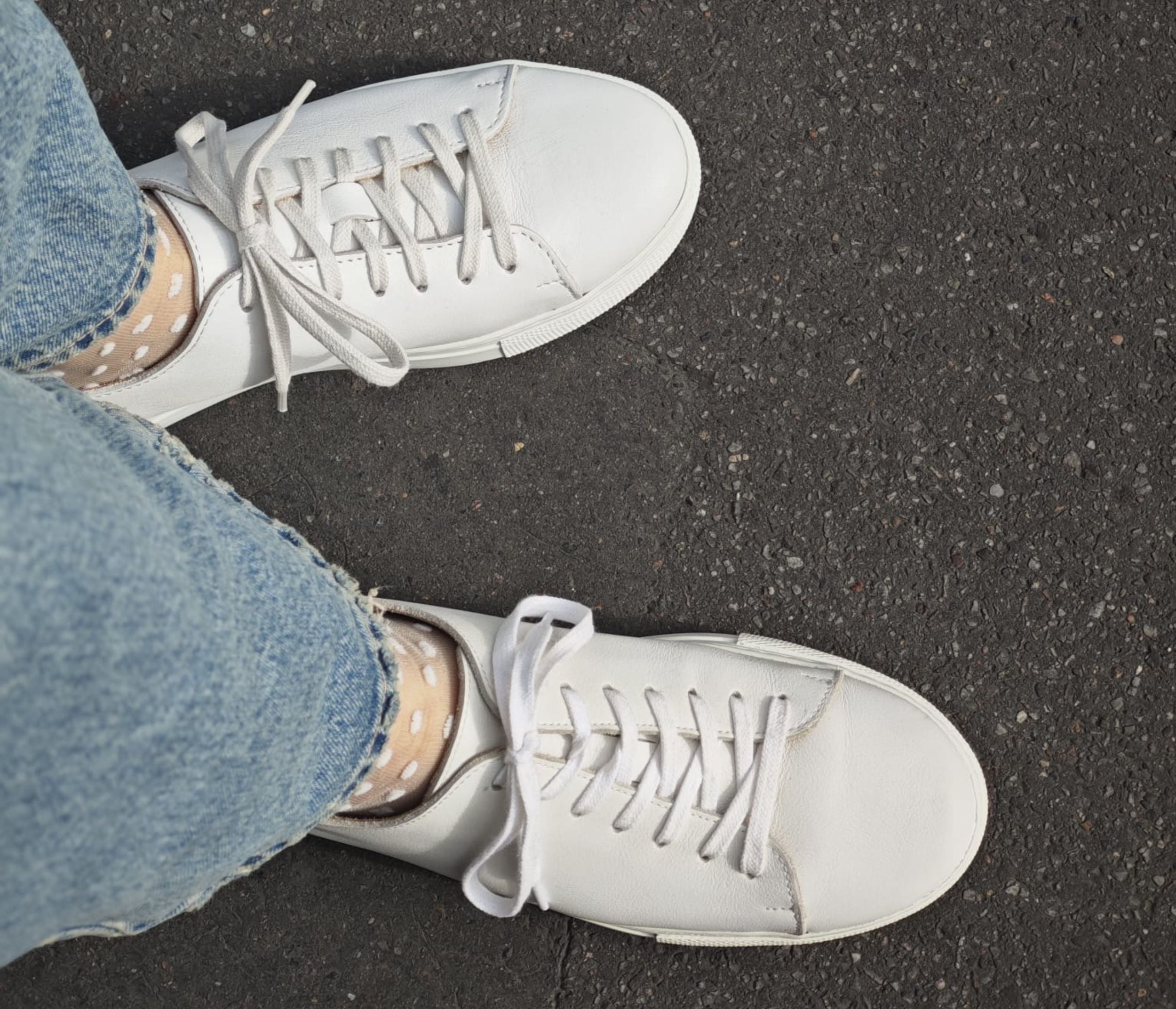 Baskets Souple Blanc