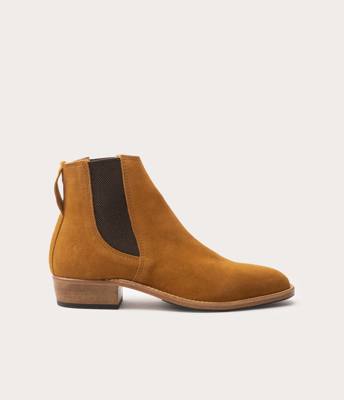 Bastien Bottine Velours Ecureuil - Prix Doux