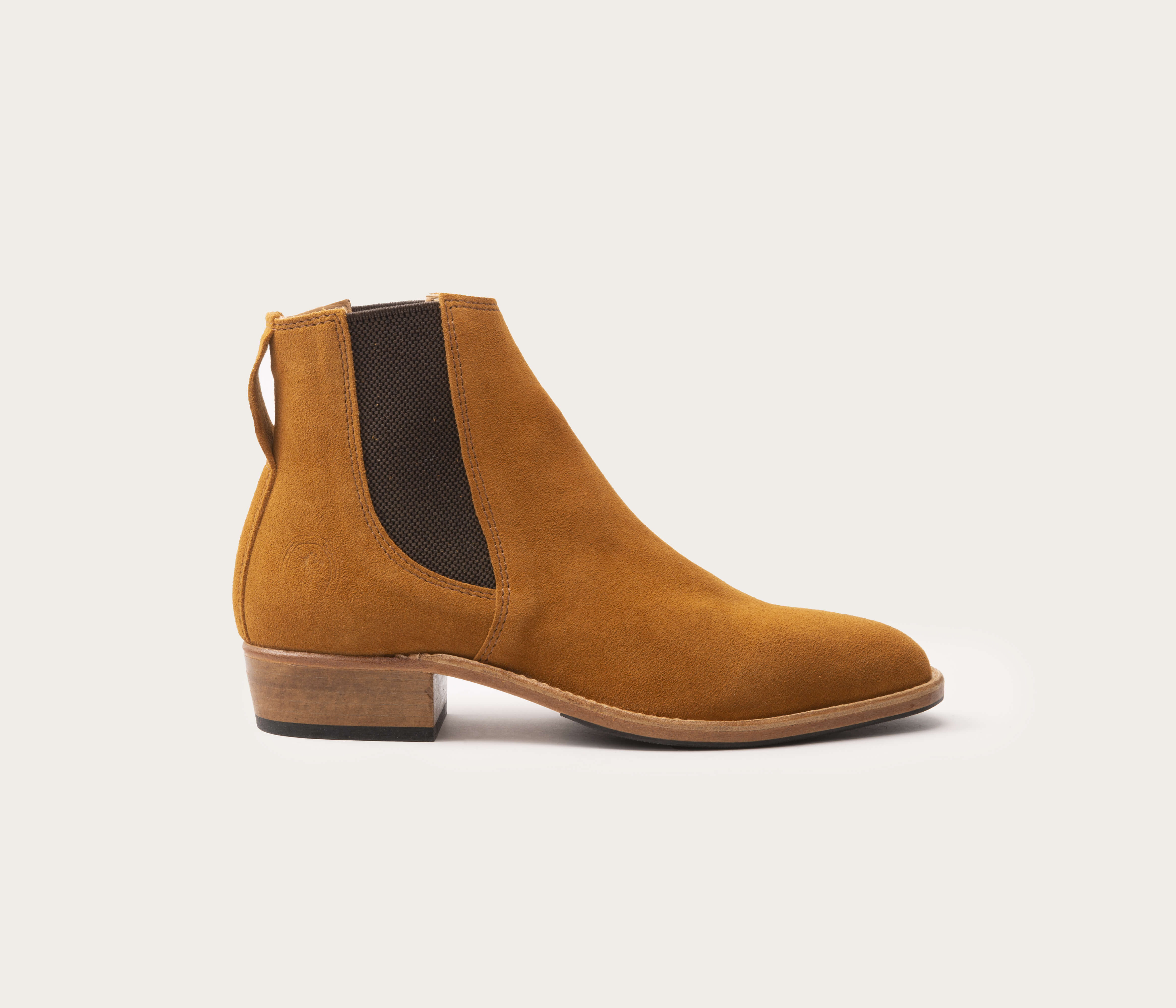 Bastien Bottine Velours Ecureuil - Prix Doux