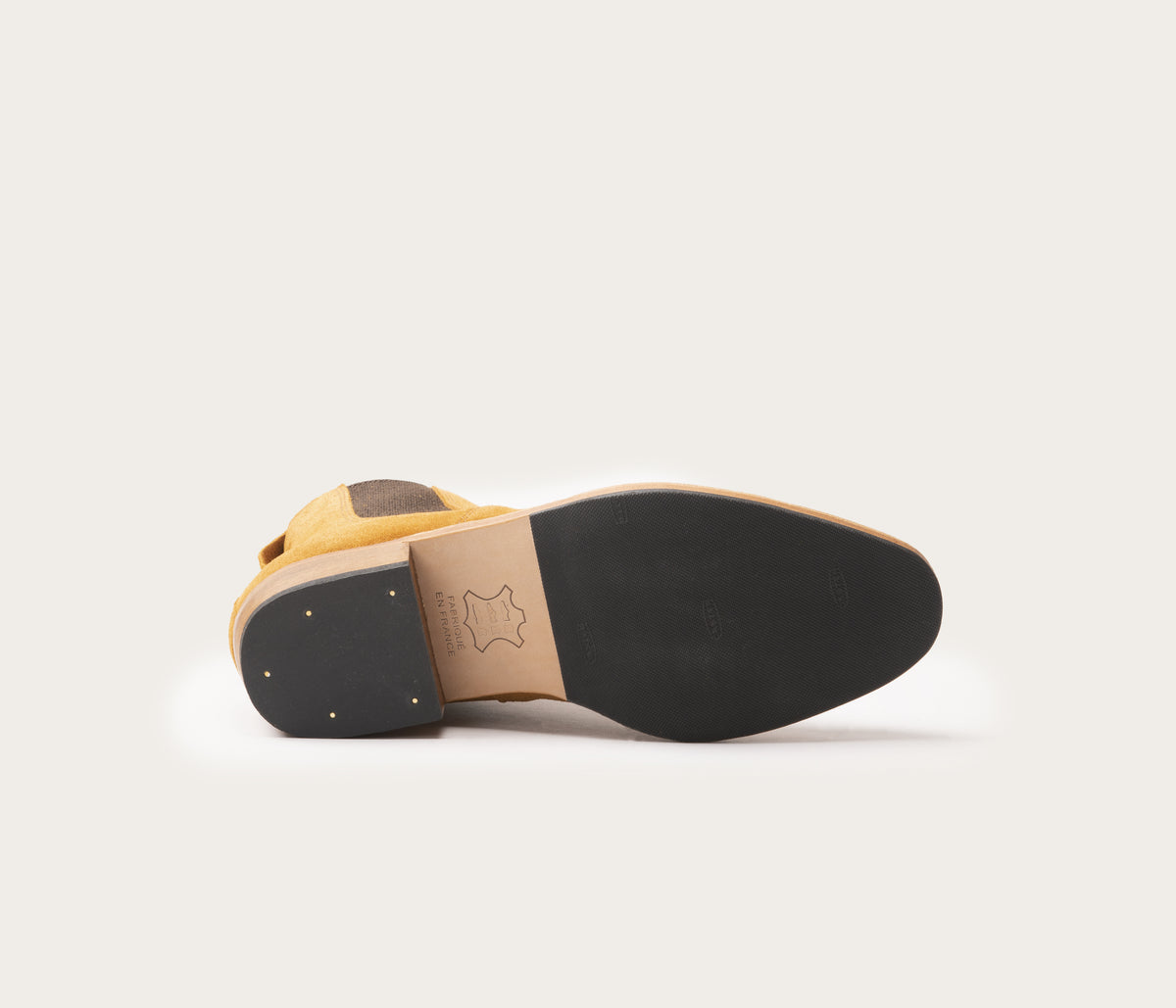 Bastien Bottine Velours Ecureuil - Prix Doux