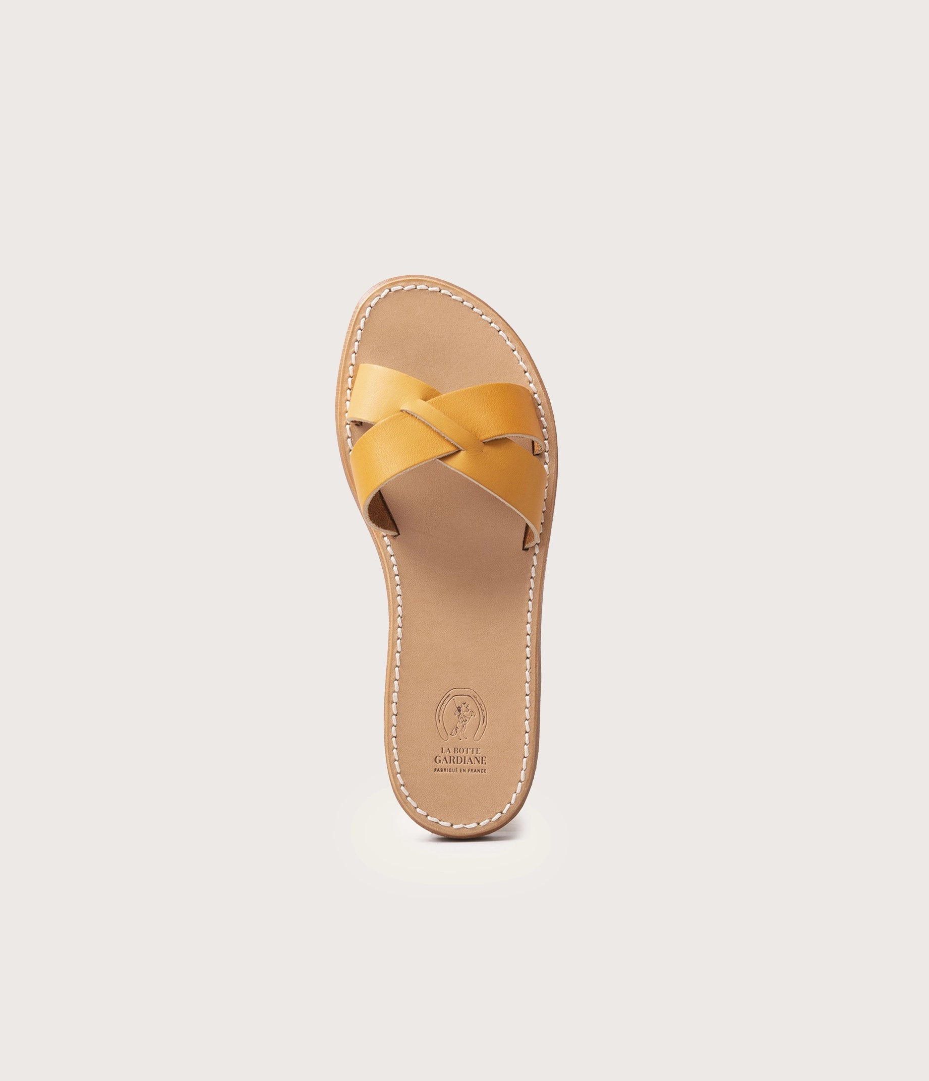 Cap sandale Femme Naturel