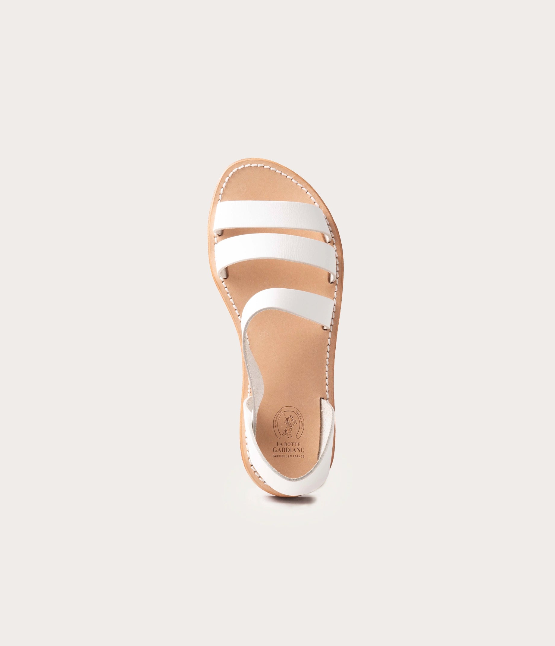 Carry Sandale Femme Blanc