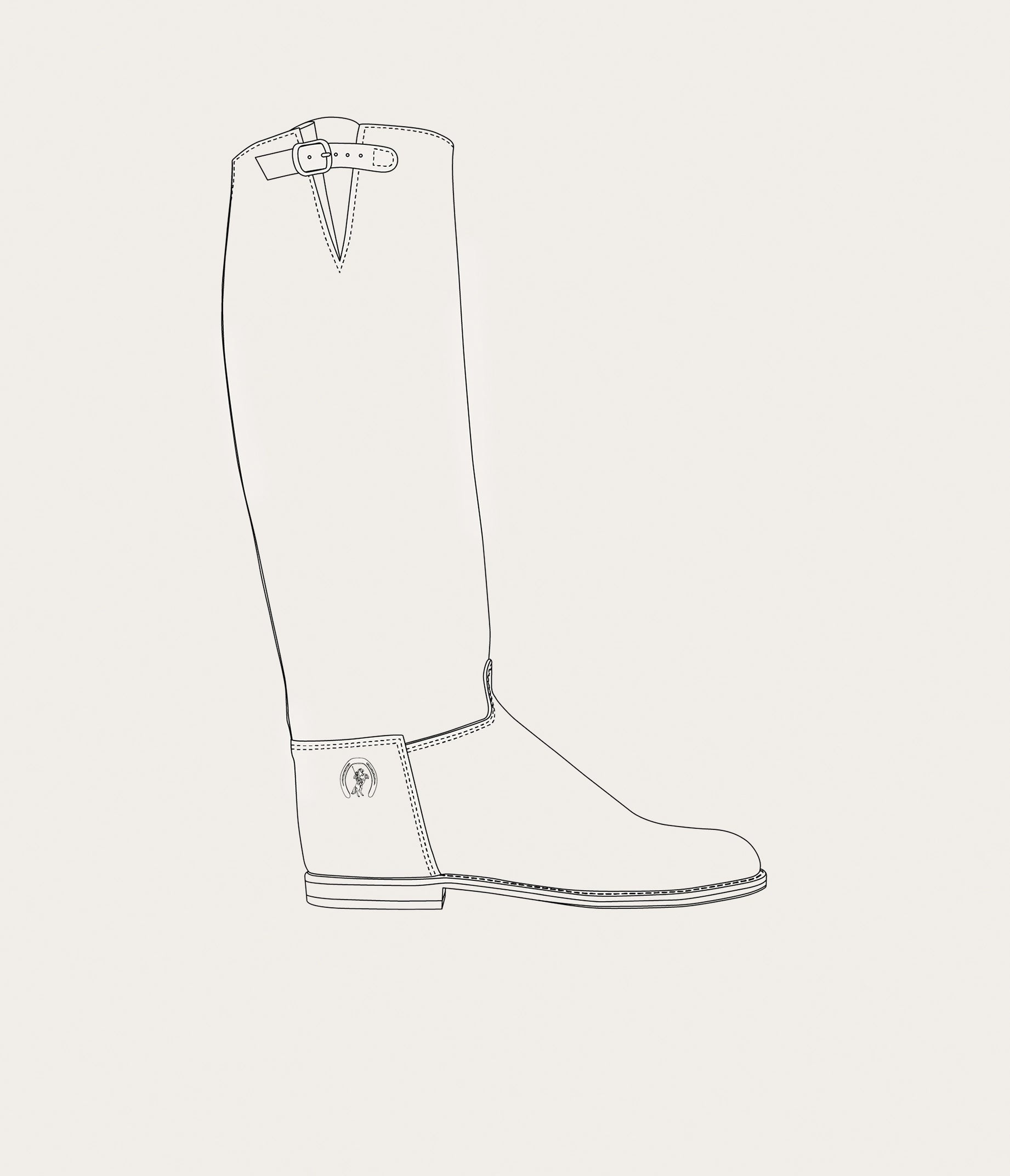 Cavalière Botte Personnalisable