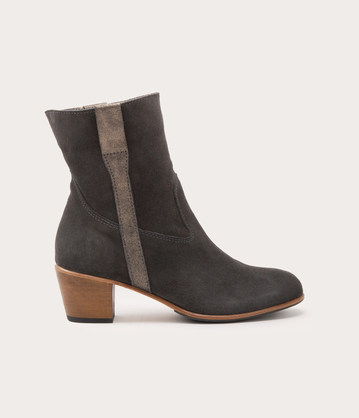 Celena Star Anthracite Ankle Boots - Affordable Price