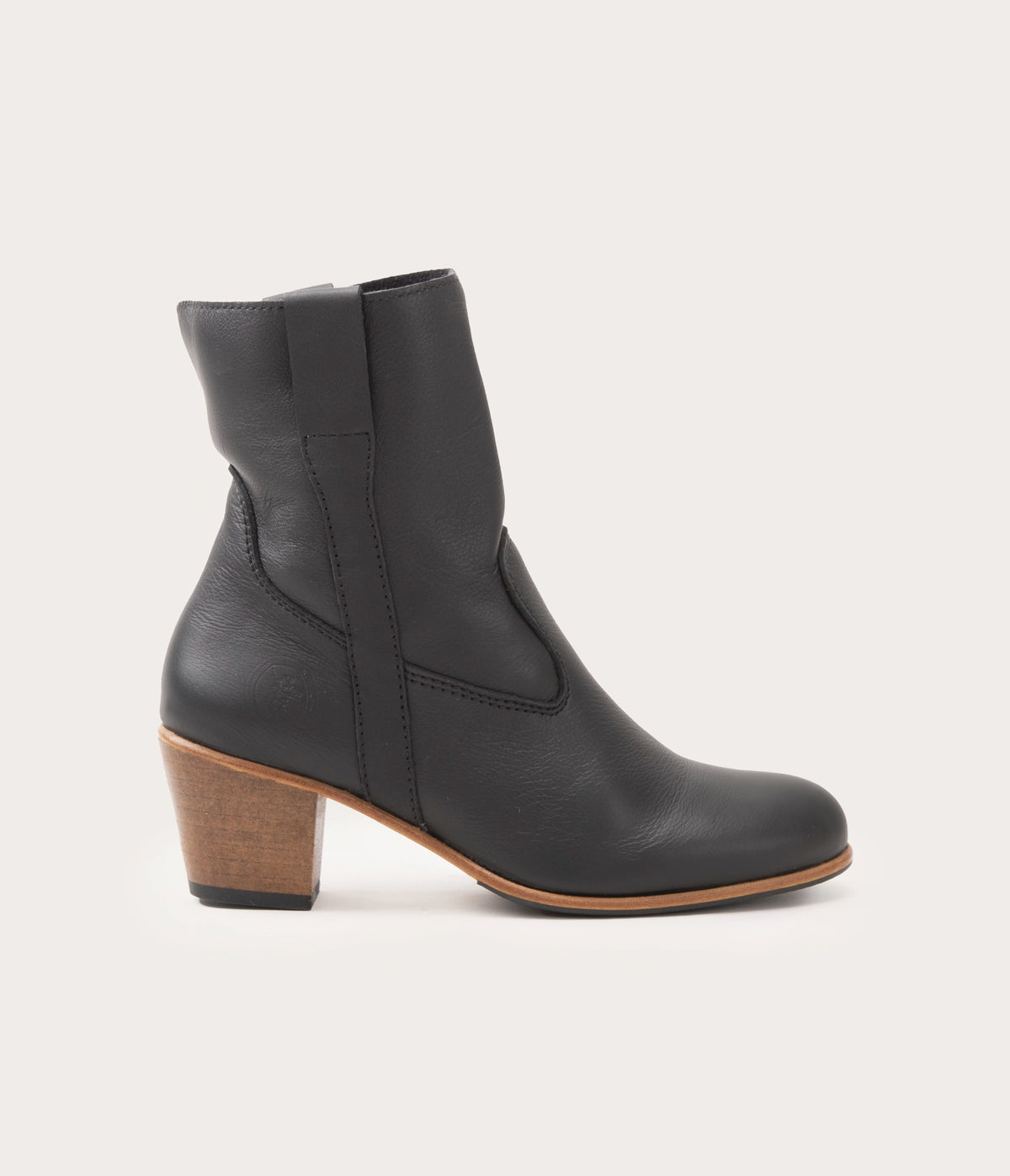 Céleste Bottine Souple Noir - Prix Doux