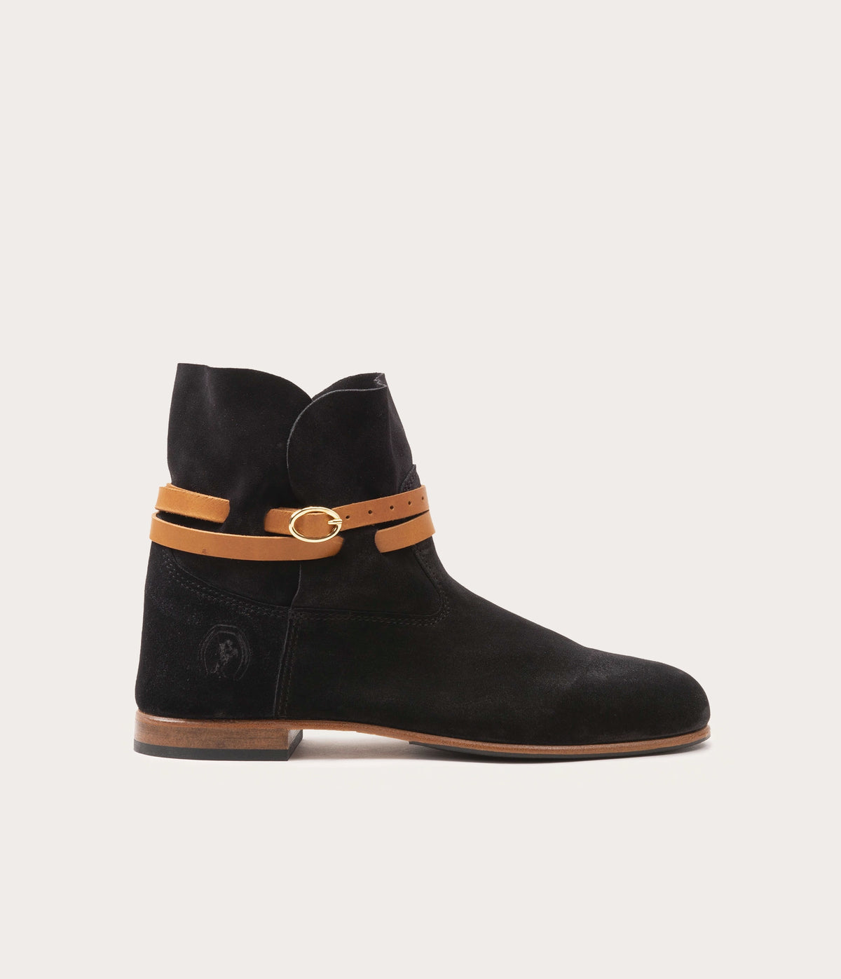 Chelby Charcoal Ankle Boots - Affordable Price