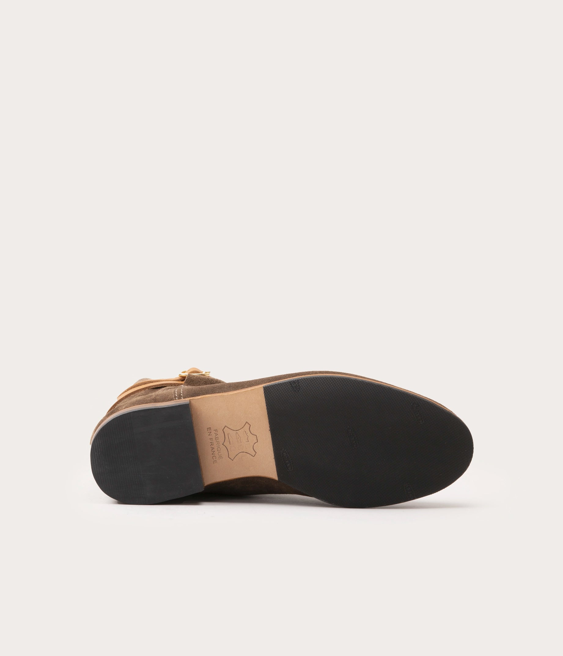 Chelby Taupe Velvet Boot